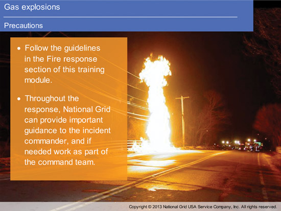 Module 4: Gas incident management